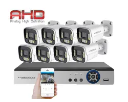 8 kamerov� AHD set HE8-54E 5Mpx 1920p, H.265, CZ menu - 9890 K�