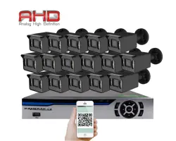 16 kamerov� AHD set HE16-57E 5Mpx 1920p, H.265, CZ menu - 19990 K�