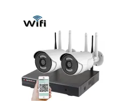 Bezdr�tov� 2 kamerov� set WiFi IP PRO WIP2-106B 3MPx, CZ menu - 3490 K�