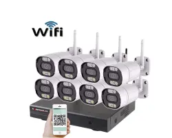 Bezdr�tov� 8 kamerov� set WiFi IP PRO WIP8-105B 3MPx, CZ menu - 9990 K�