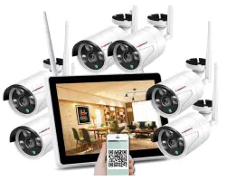 6 kamerov� WiFi sety