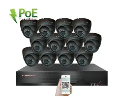 4K 12 kamerov� PoE IP XM-1211D 8MPx, H.265, CZ menu - 32890 K�