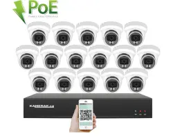 4K PoE IP 16 kamerov� set XM-1609D 8MPx, CZ menu - 40690 K�