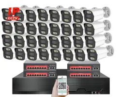 IP 32 kamerov� set s extern�m PoE XM-3214B-Ext. 4MPx, CZ menu - 49990 K�