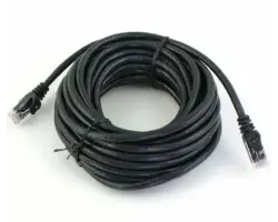 UTP s�ov� kabel Patch RJ45 CAT5e 10m �ern� - 78 K�