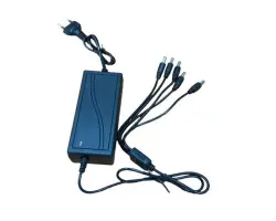 12V 5A DC 5,5/2,1mm  adapt�r s rozbo�ova�em pro 5 kamer - 278 K�