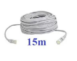 UTP s�ov� kabel Patch RJ45 CAT5e 15m �ed� - 84 K�