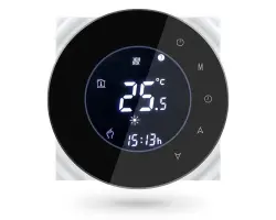 Digit�ln� pokojov� termostat PST-6000-WIFI syst�m pro plynov� kotel a boiler TUYA �ern� - 1680 K�