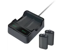 2x Nab�jec� baterie 1200mAh Xbox ONE X  v�. nab�jec� stanice SND-460 - 280 K�