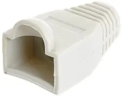 krytka na konektor RJ45 CAT5e/CAT6 - �ed� - 4 K�