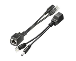 Pasivn� PoE injektor + splitter kabel  pro cctv kameru  - 58 K�