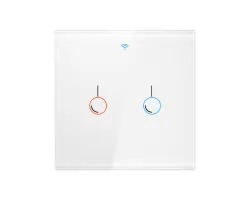 WiFi chytr� dvojvyp�na� b�l� - 680 K�